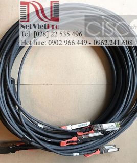 Cable DAC Cisco QSFP-4X10G-AC (7M, 10M) Chính Hãng