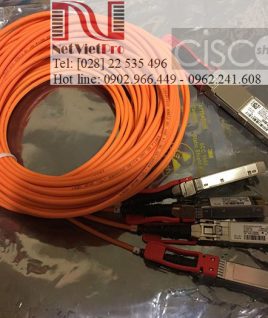 Cable DAC Cisco QSFP-4X10G-AOC (1M, 2M, 3M, 5M, 7M, 10M)