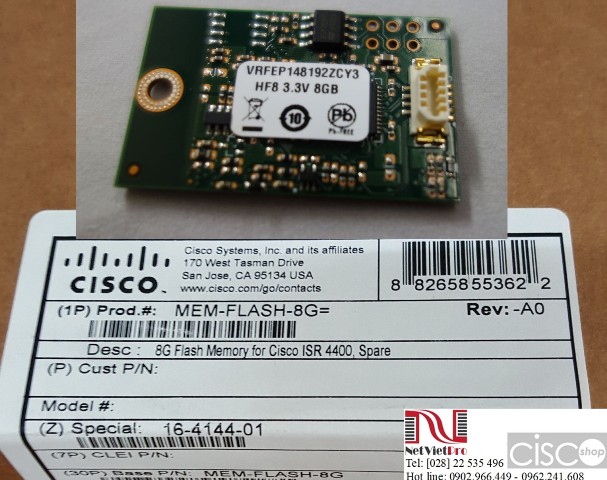 242665円 日本産 シスコシステムズ Cisco ISR 4430 4300シリーズ ルータ用 FLASHメモリ 16GB MEM-FLSH-16G= 取り寄せ商品