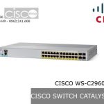 Thiết bị mạng switch cisco WS-C2960L-24PS-LL cũ giá rẻ