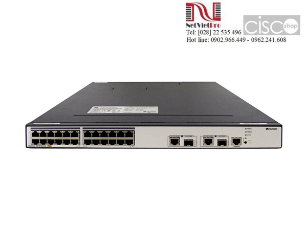 Switch Huawei S2700-26TP-PWR-EI 24 Ethernet 10/100 ports, 2 dual-purpose