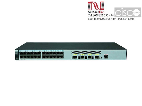 Switch Huawei S5720S-28P-LI-AC 24 Ethernet 10/100/1000 ports, 4 Gig SFP