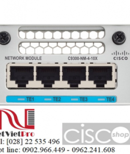 Card mạng Cisco C9300-NM-4G chính hãng