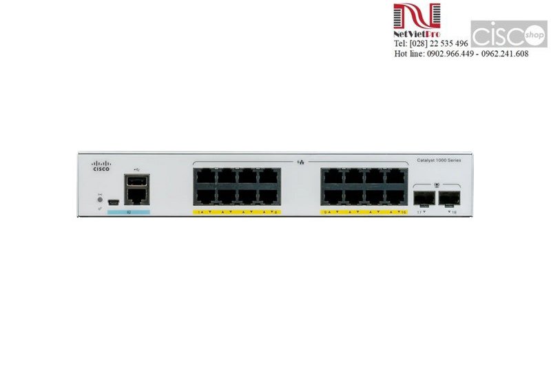 Switch Cisco Catalyst 1000 C1000-16T-2G-L