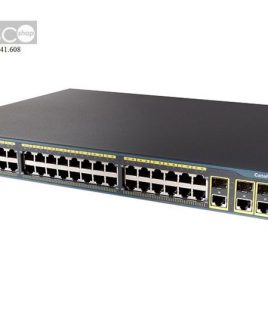 Thiết bị mạng Switch Cisco WS-C2960+48TC-L cũ đã qua sử dụng